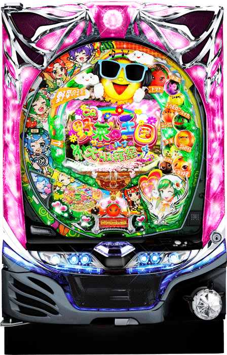 CR優るりんパチンコ野菜の王国～サニーとルナの大収穫祭～A7α